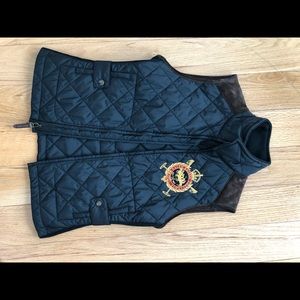 Ralph Lauren black vest